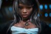 Kiara - Bony Black Skin Lifelike Real Doll with Metal Skeleton-VSDoll Realistic Sex Doll