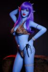 Mystique - Ultra realistic Blue Skin Sex doll Full TPE-VSDoll Realistic Sex Doll