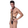 Three-Point-Patent-Leather-Sexy-Lingerie-for-Male-Sex-Doll-2-2