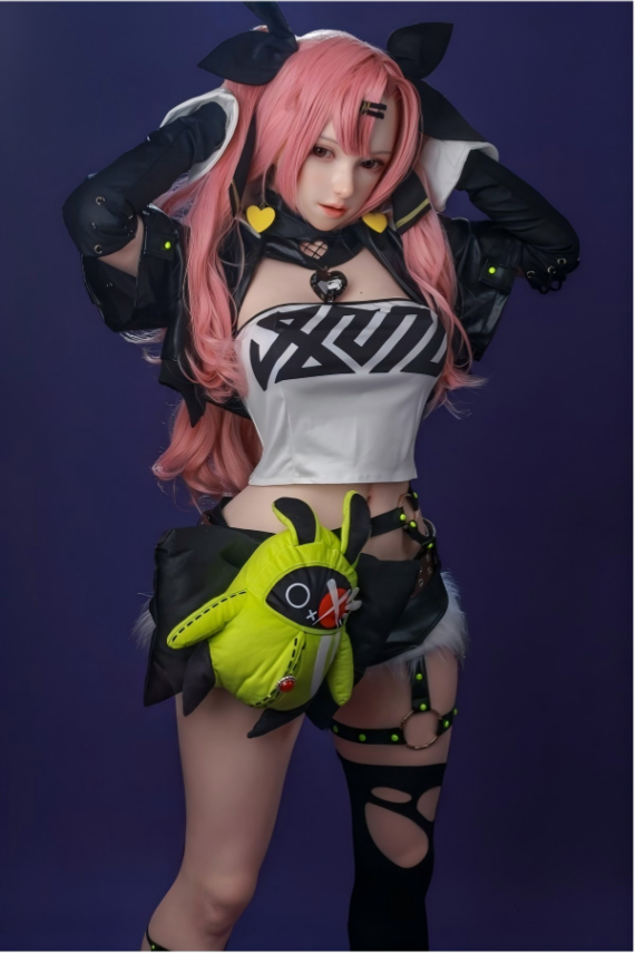 Akhtar-Cosplay-Funky-Hair-Sex-Doll-with-Silicone-Head-152cm-2