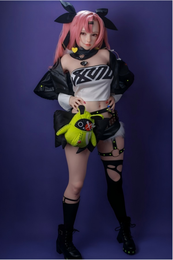 Akhtar-Cosplay-Funky-Hair-Sex-Doll-with-Silicone-Head-152cm-22