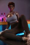 Keisha-Black-Realistic-Sex-Doll-with-Short-Hair-174-9