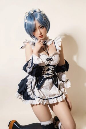 Rem-Cosplay-Anime-Sex-Doll-with-Short-Hair-158cm5ft2-4
