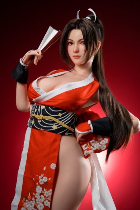 Mai-Shiranui-Cosplay-Lifelike-Sex-Doll-with-Silicone-Head-165cm-2