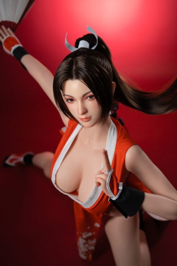 Mai-Shiranui-Cosplay-Lifelike-Sex-Doll-with-Silicone-Head-165cm-4