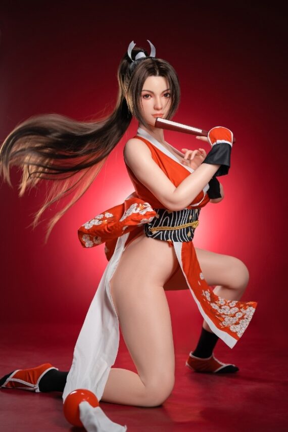 Mai-Shiranui-Cosplay-Lifelike-Sex-Doll-with-Silicone-Head-165cm-5