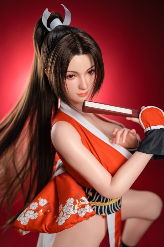 Mai-Shiranui-Cosplay-Lifelike-Sex-Doll-with-Silicone-Head-165cm-6