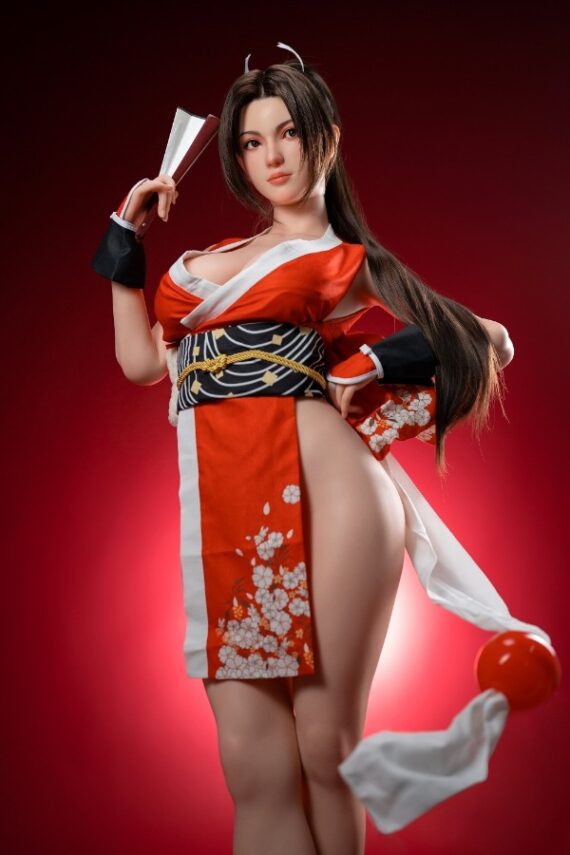 Mai-Shiranui-Cosplay-Lifelike-Sex-Doll-with-Silicone-Head-165cm-9
