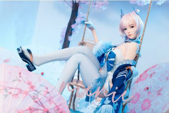 Sangonomiya-Kokomi-Genshin-Impact-Sex-Doll-with-Silicone-Head-155cm-14